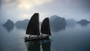 Ha Long in the mist of autumn