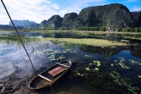 Van Long Lagoon - One of Ninh Binh&#039;s tourism attractions