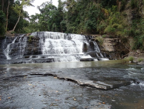 Ba Tang waterfall (Three layers waterfall)