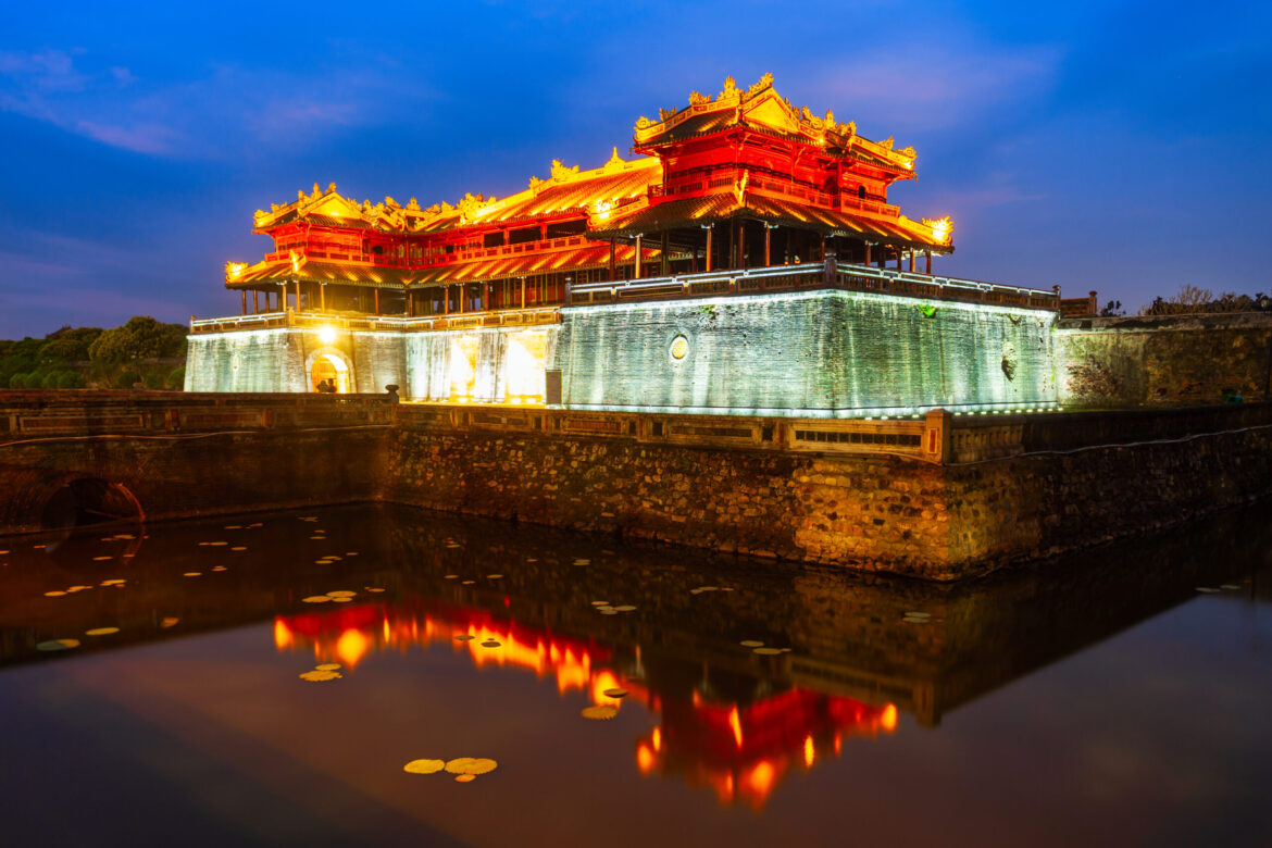 Imperial City in Hue, Vietnam