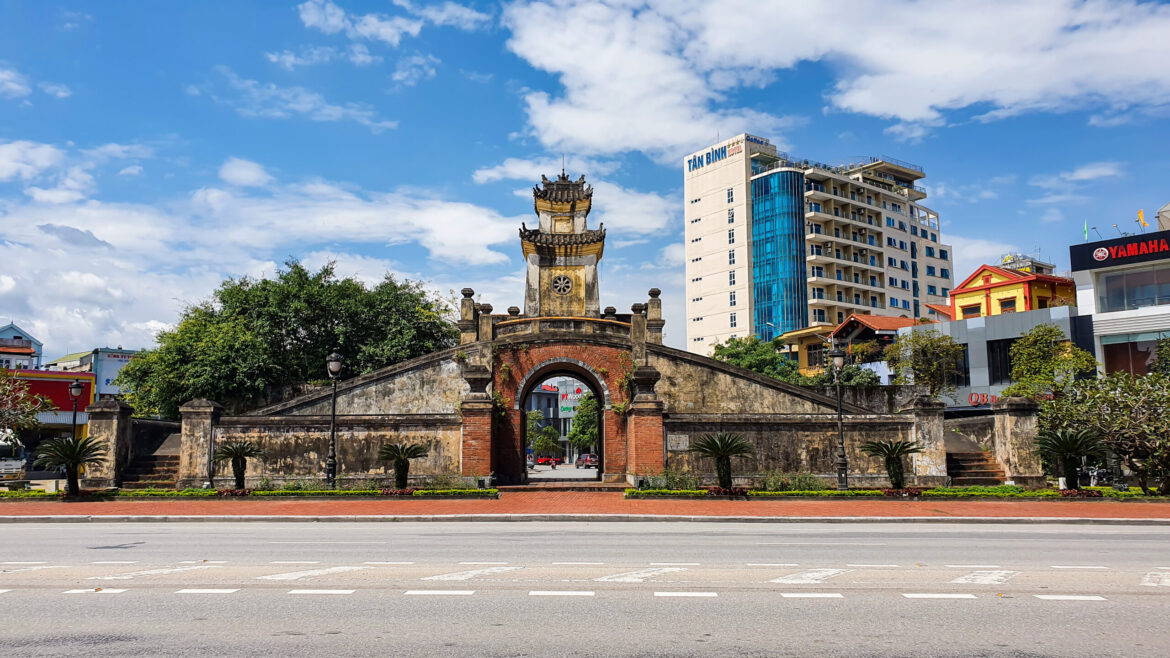 Quang Binh Quan In Central Of Dong Hoi City, Vietnam.